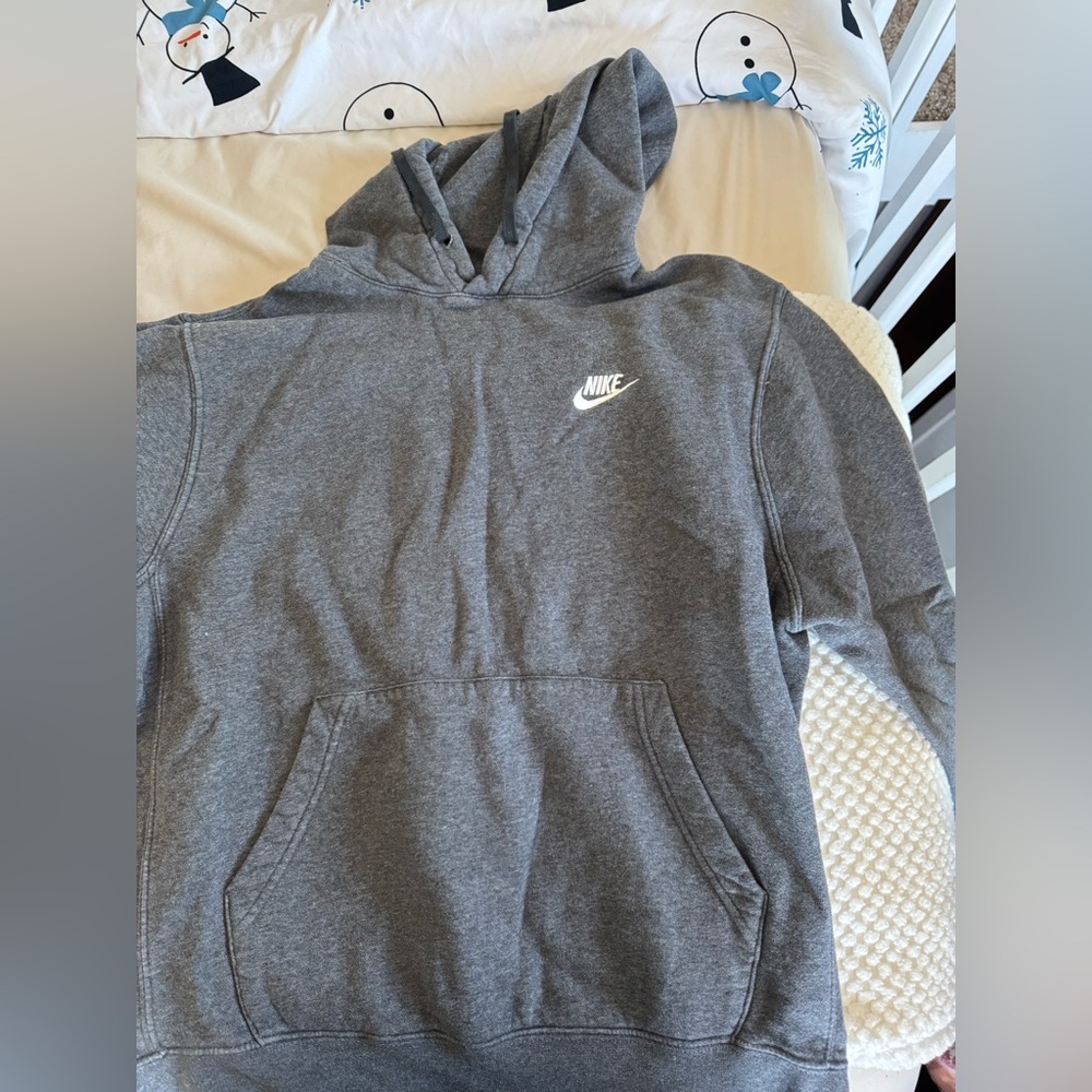 Grey Nike sweatshirt